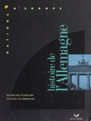 cover image of Histoire de l'Allemagne